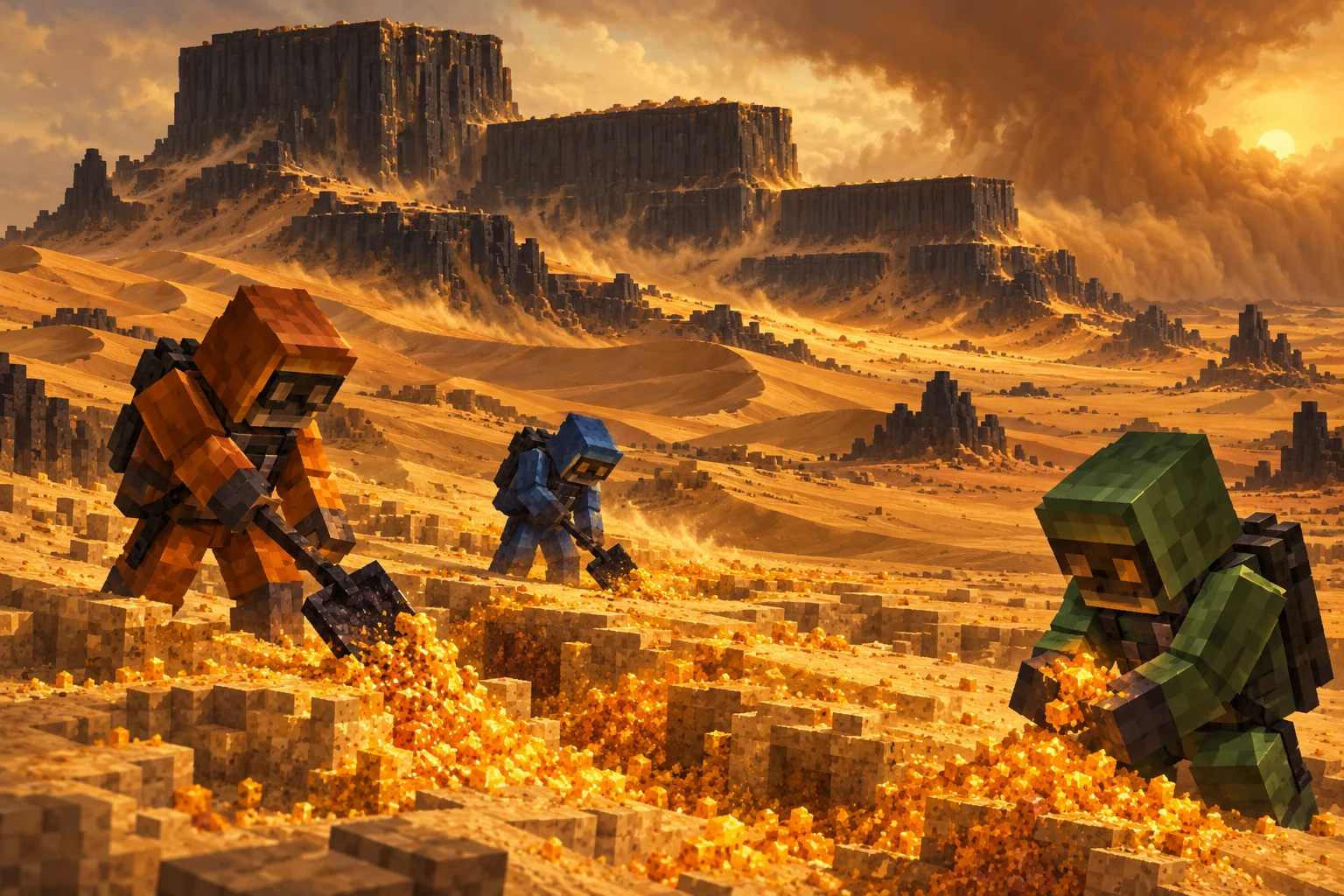 Thematic concept illustration for The price of an Imperium: victory after Dune